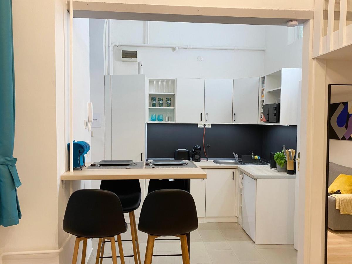 Szuper kis designlakás Budapest szívében Exterior foto